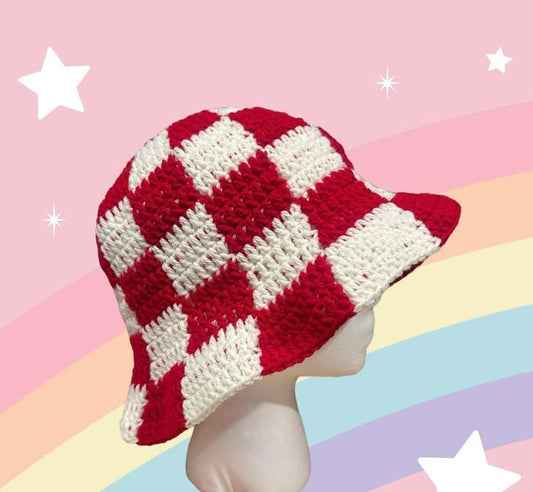 Red and White Checkered pattern