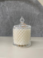 Pine scented candle